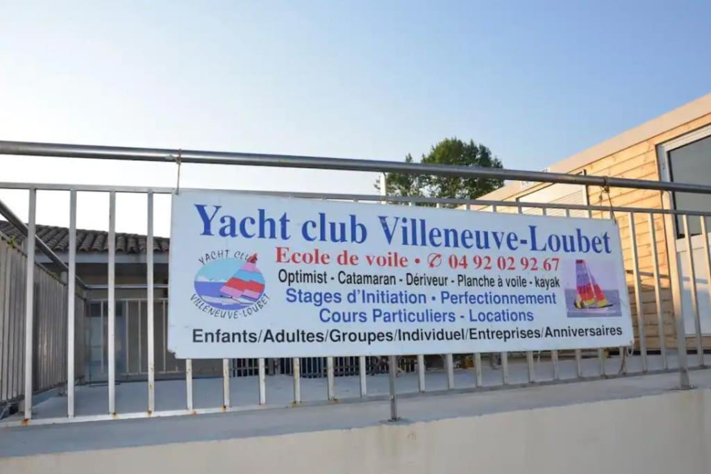 Studio A 2 Pas De La Plage Villeneuve-Loubet Dış mekan fotoğraf